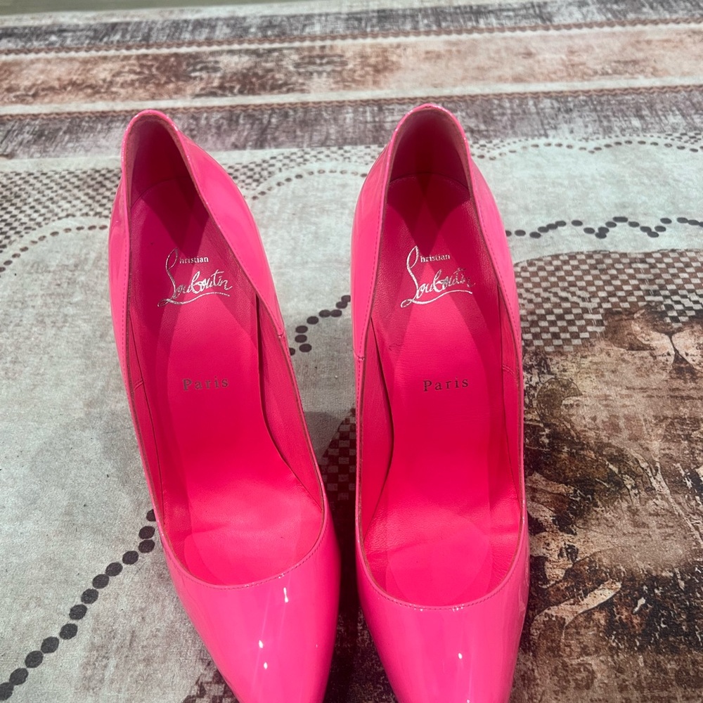 Christian Louboutin Hot Pink Heels - So Kates